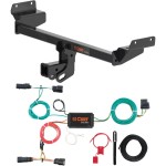 For 2015-2018 Ford Edge Trailer Hitch + Wiring 4 Pin Fits Sport & Titanium Curt 13452 56292 2 inch Tow Receiver