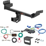 For 2016-2018 Lincoln MKX Trailer Hitch + Wiring 5 Pin Fits All Models Curt 13452 2 inch Tow Receiver