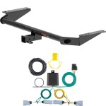 For 2017-2020 Chrysler Pacifica Trailer Hitch + Wiring 4 Pin Fits Limited Except Hybrid Curt 13462 56399 2 inch Tow Receiver