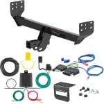 For 2021-2024 Genesis GV80 Trailer Hitch + Wiring 5 Pin Fits All Models Curt 13464 2 inch Tow Receiver