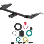 For 2021-2024 Chrysler Pacifica Trailer Hitch + Wiring 4 Pin Fits Hybrid Curt 13466 56492 2 inch Tow Receiver