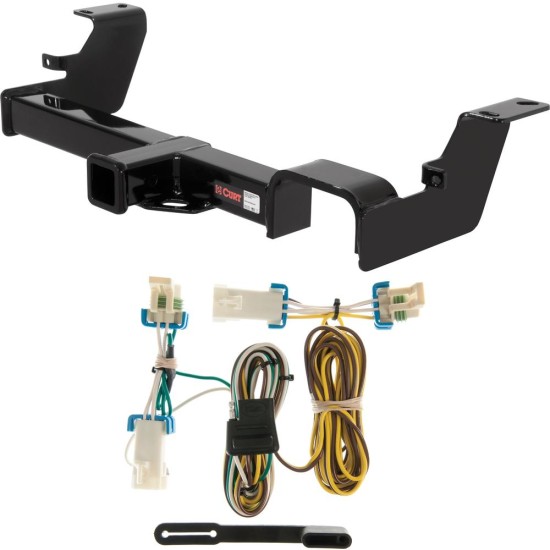 For 2001-2005 Pontiac Aztek Trailer Hitch + Wiring 4 Pin Fits All Models Curt 13469 55383 2 inch Tow Receiver