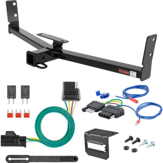 For 2007-2009 Suzuki XL7 Trailer Hitch + Wiring 5 Pin Fits All Models Curt 13518 2 inch Tow Receiver