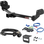 For 2002-2005 Ford Explorer Trailer Hitch + Wiring 5 Pin Fits Models w/ Existing USCAR 7-way Curt 13550 2 inch Tow Receiver