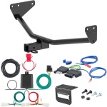 For 2023-2024 Mitsubishi Outlander PHEV Trailer Hitch + Wiring 5 Pin Fits All Models Curt 13566 2 inch Tow Receiver