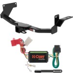 For 2004-2005 Mitsubishi Endeavor Trailer Hitch + Wiring 4 Pin Fits All Models Curt 13569 56039 2 inch Tow Receiver