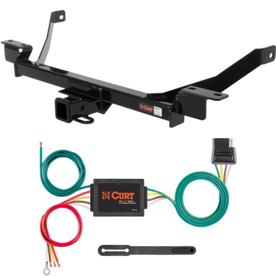 For 1999-2002 Mercury Villager Trailer Hitch + Wiring 4 Pin Fits All Models Curt 13572 56175 2 inch Tow Receiver