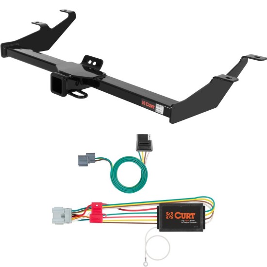 For 2007-2011 Honda Element Trailer Hitch + Wiring 4 Pin Except SC Curt 13574 56029 2 inch Tow Receiver