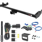 For 2004-2007 Mercury Monterey Trailer Hitch + Wiring 5 Pin Fits w/o Factory Tow Package Curt 13587 2 inch Tow Receiver