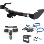 For 2001-2003 Dodge Ram 2500 Van Trailer Hitch + Wiring 5 Pin Fits w/ Factory Step Bumper Curt 13590 2 inch Tow Receiver