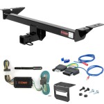 For 2007-2012 Mazda CX-7 Trailer Hitch + Wiring 5 Pin Fits Models w/ Factory Tow Package Curt 13593 2 inch Tow Receiver