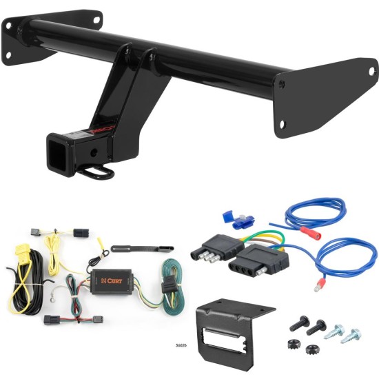 For 2008-2010 Saturn Vue Trailer Hitch + Wiring 5 Pin Fits All Models Curt 13594 2 inch Tow Receiver