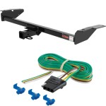 For 1987-1991 Ford Country Squire Trailer Hitch + Wiring 4 Pin Fits All Models Curt 13707 58044 2 inch Tow Receiver