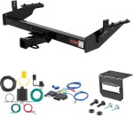 For 2004 Nissan Frontier Trailer Hitch + Wiring 5 Pin Fits Long bed Curt 13842 2 inch Tow Receiver