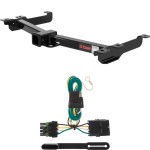 For 1988-1998 Chevy C/K Pickup Trailer Hitch + Wiring 4 Pin Fits w/ Roll Pan Bumper Curt 13942 55315 2 inch Tow Receiver