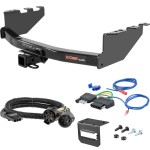 For 2014-2018 GMC Sierra 1500 Trailer Hitch + Wiring 5 Pin Fits All Models Curt 14006 2 inch Tow Receiver