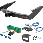 For 2004-2005 Ford Excursion Trailer Hitch + Wiring 5 Pin Fits All Models Curt 14011 2 inch Tow Receiver