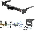 For 1995-2003 Ford E250 Trailer Hitch + Wiring 5 Pin Fits All Except Cutaway Chassis or Shuttle Bus Curt 14053 2 inch Tow Receiver