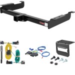 For 2003-2014 Chevy Express 1500 Trailer Hitch + Wiring 5 Pin Fits All Models Curt 14090 2 inch Tow Receiver