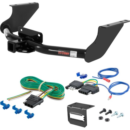 For 2011-2012 Ram 1500 Trailer Hitch + Wiring 5 Pin Except factory receiver Curt 14374 2 inch Tow Receiver