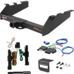 For 1994 Dodge Ram 2500 Trailer Hitch + Wiring 5 Pin Fits w/ factory bumper Curt 15318 2 inch Tow Receiver