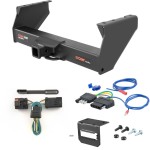 For 2008-2009 Dodge Ram 4500 Trailer Hitch + Wiring 5 Pin Fits w/ Tow Prep Package Curt 15400 2 inch Tow Receiver