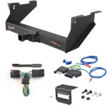 For 2004-2008 Dodge Ram 1500 Trailer Hitch + Wiring 5 Pin Fits w/ Tow Prep Package Curt 15409 2 inch Tow Receiver