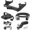 For 2005-2007 Ford F550 Super Duty Tow Package Camp n' Field Trailer Hitch + Brake Controller Curt Assure 51160 Proportional Up To 4 Axles + 7 Way Trailer Wiring Plug & 2-5/16" ball 4 inch drop Fits Cab & Chassis w/ 34" Frame Curt 15845 