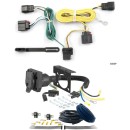 For 2011-2013 Jeep Grand Cherokee Trailer Wiring 7 Way Trailer Wiring Plug w/ Bracket Fits All Models Curt 