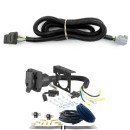 For 2016-2022 Lexus RX450h Trailer Wiring 7 Way Trailer Wiring Plug w/ Bracket Fits Models w/ factory tow package Curt 