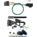 For 2015-2018 Land Rover Range Rover Sport Trailer Wiring 7 Way Trailer Wiring Plug w/ Bracket Fits All Models Curt 