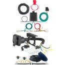 For 2022-2024 Mitsubishi Outlander Trailer Wiring 7 Way Trailer Wiring Plug w/ Bracket Fits Models w/o factory tow package - Except PHEV Curt 