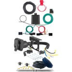 For 2021-2024 Kia Sorento Trailer Wiring 7 Way Trailer Wiring Plug w/ Bracket Fits Models w/o Factory Tow Package Curt