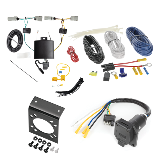 For 2021-2024 Ford Bronco 7-Way RV Wiring (Excludes: w/LED Taillights Models) By Tekonsha