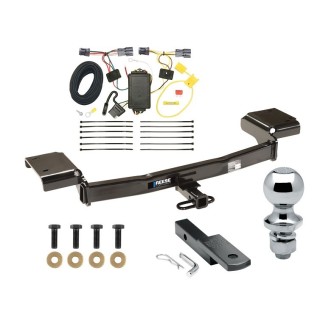 Reese Trailer Tow Hitch For 10-15 Hyundai Tucson Complete Package w/ Wiring Draw Bar and 1-7/8" Ball