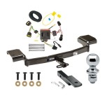 Reese Trailer Tow Hitch For 11-16 KIA Sportage Complete Package w/ Wiring Draw Bar and 1-7/8" Ball