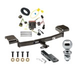 Reese Trailer Tow Hitch For 11-16 KIA Sportage Complete Package w/ Wiring Draw Bar Kit and 2" Ball