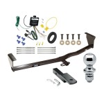 Reese Trailer Tow Hitch For 11-13 KIA Sorento All Styles Complete Package w/ Wiring Draw Bar and 1-7/8" Ball