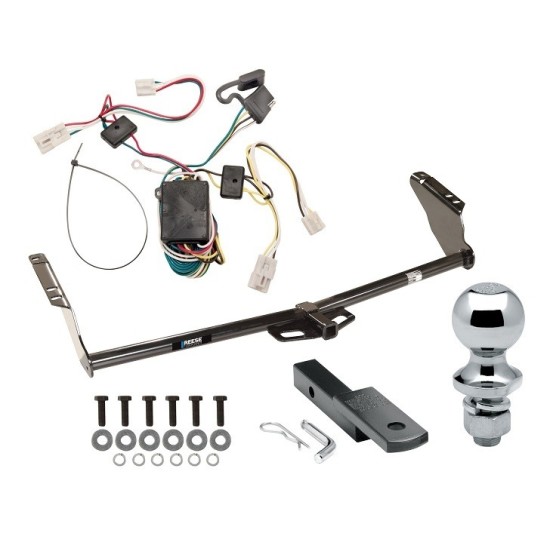 Reese Trailer Tow Hitch For 04-10 Toyota Sienna Complete Package w/ Wiring Draw Bar and 1-7/8" Ball