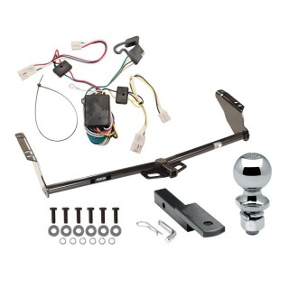 Reese Trailer Tow Hitch For 04-10 Toyota Sienna Complete Package w/ Wiring Draw Bar Kit and 2" Ball