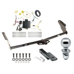 Reese Trailer Tow Hitch For 11-20 Toyota Sienna Class 2 Complete Package w/ Wiring Draw Bar Kit and 2" Ball