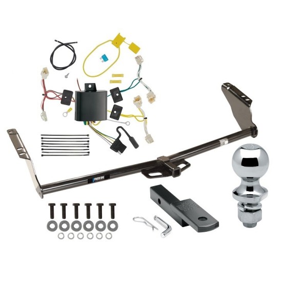 Reese Trailer Tow Hitch For 15-20 Toyota Sienna Except SE Complete Package w/ Wiring Draw Bar and 1-7/8" Ball