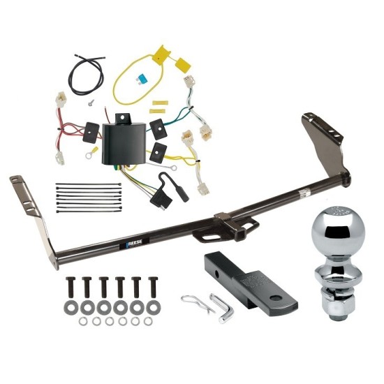 Reese Trailer Tow Hitch For 15-20 Toyota Sienna Except SE Complete Package w/ Wiring Draw Bar Kit and 2" Ball