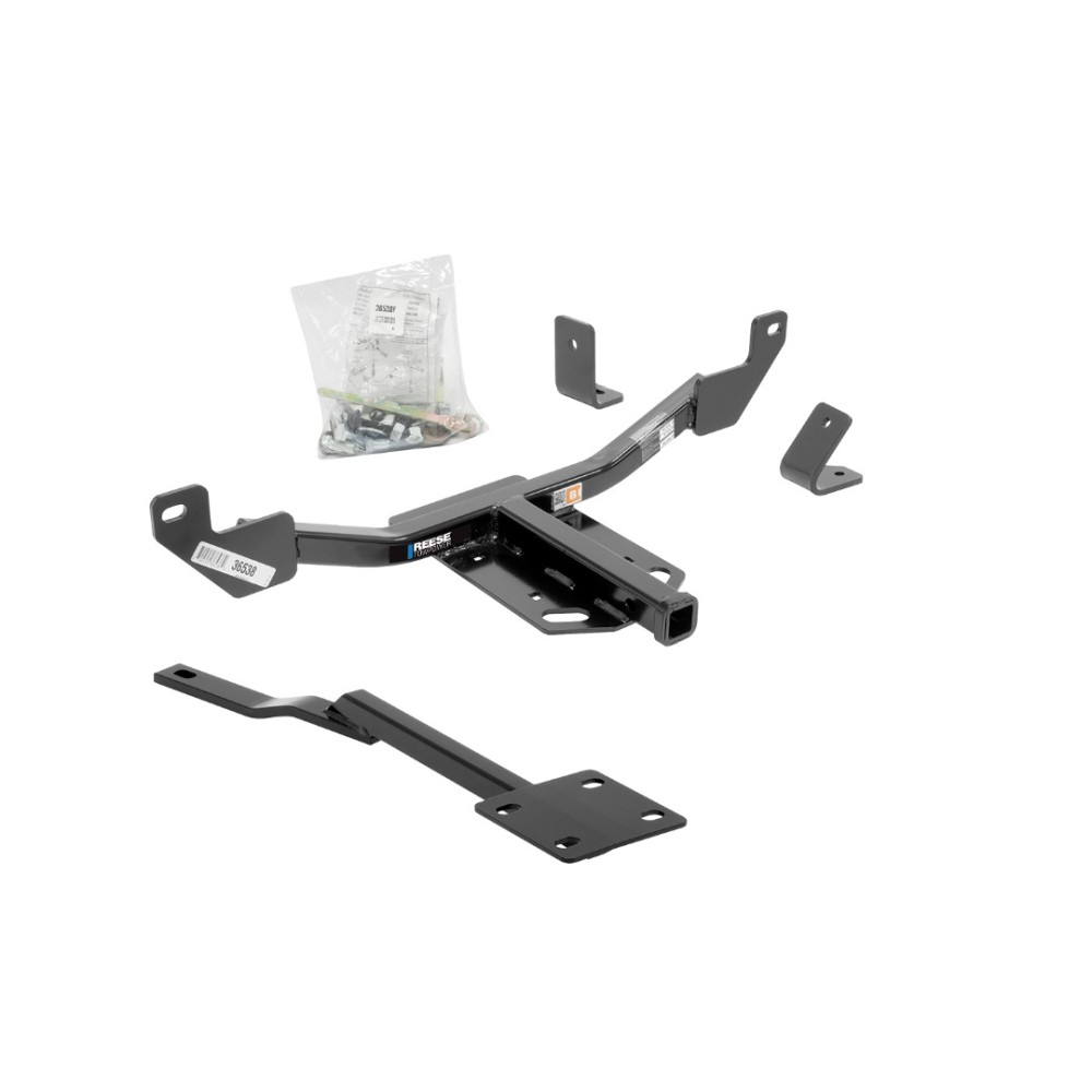 Reese Trailer Tow Hitch For 14-17 Buick Regal Class 2 Complete Package w/ Wiring Draw Bar Kit and 2" Ball