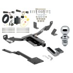 Reese Trailer Tow Hitch For 14-17 Buick Regal Class 2 Complete Package w/ Wiring Draw Bar and 1-7/8" Ball