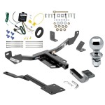 Reese Trailer Tow Hitch For 13-19 Cadillac XTS Class 2 Complete Package w/ Wiring Draw Bar Kit and 2" Ball