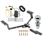 Reese Trailer Tow Hitch For 06-12 Toyota RAV4 All Styles Complete Package w/ Wiring Draw Bar and 2" Ball