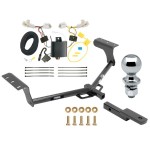 Reese Trailer Tow Hitch For 13-18 Toyota RAV4 Class 2 Complete Package w/ Wiring Draw Bar and 2" Ball