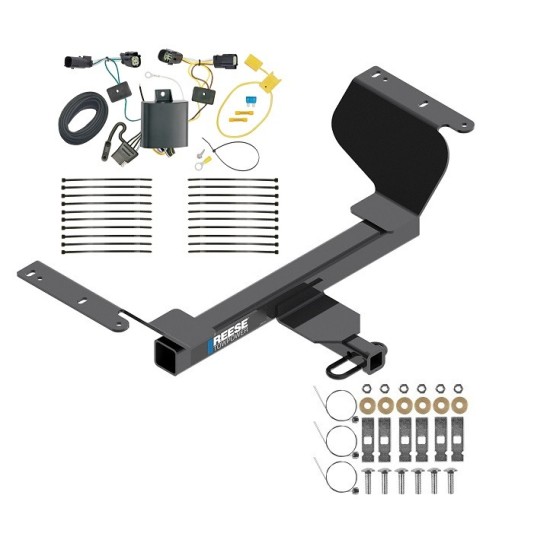 Trailer Hitch w/ Wiring For 18-21 Chevrolet Equinox Premier, Except Models w/1.6L Diesel Class 2 1-1/4" Tow Receiver Reese Tekonsha