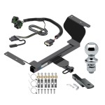 Trailer Tow Hitch For 18-23 Chevrolet Equinox GMC Terrain Except Diesel Complete Package w/ Wiring Draw Bar and 1-7/8" Ball